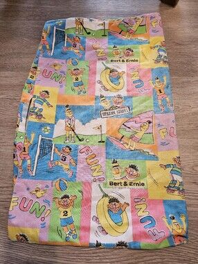 VTG Sesame Street Ernie Bert Pillow Case Standard